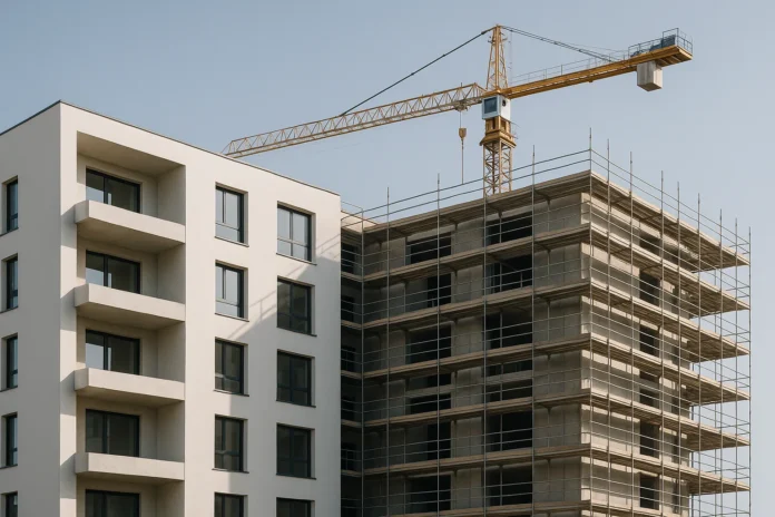 Building approvals jump 7.2% but houses stall at 0.4%