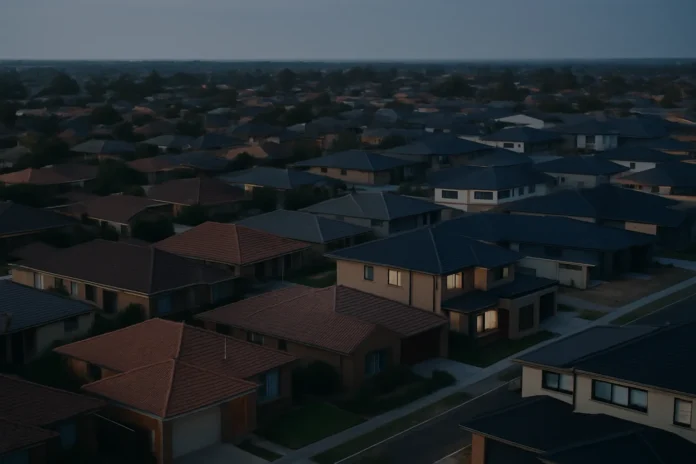 RBA interest rates 'finely balanced' as housing downturn bites