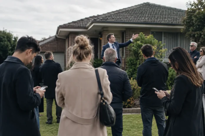 Australian auction clearance rates sit below 50pc again