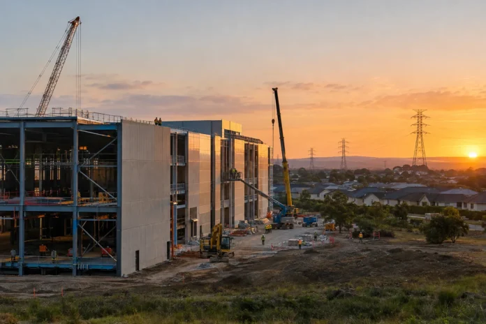 Data centre construction hits $18b and crowds the housing pipeline